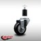 Service Caster 3'' SS Black Poly Wheel Swivel 1-1/2'' Expanding Stem Caster SCC-SSEX20S314-PPUB-BLK-112 - alternate 4